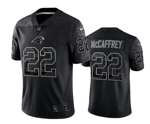 Custom Carolina Panthers black jersey