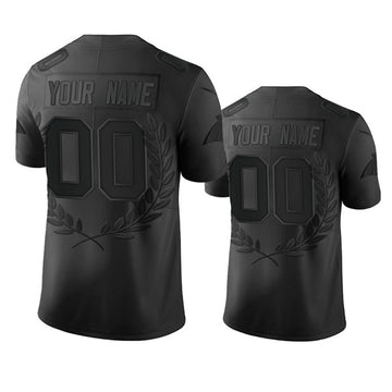 Carolina Panthers Customized Black MVP Jersey