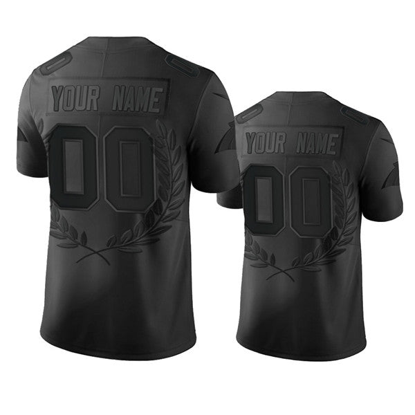 Carolina Panthers Customized Black MVP Jersey