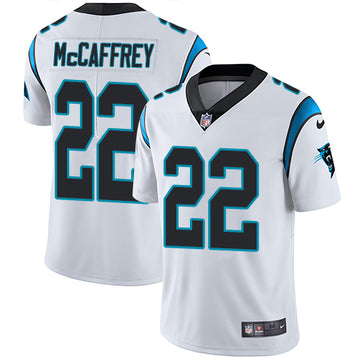 Carolina Panthers#22 Christian McCaffrey White Player Jersey