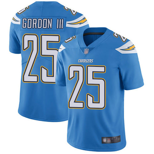 Chargers #25 Melvin Gordon Electric Blue Jersey