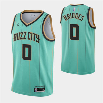 Miles Bridges Charlotte Hornets teal jersey