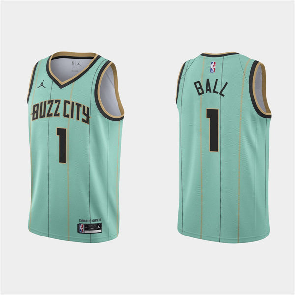LaMelo Ball Charlotte Hornets green jersey