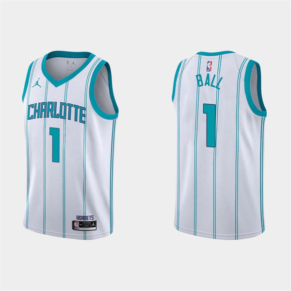 LaMelo Ball Charlotte Hornets white jersey