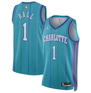 LaMelo Ball Charlotte Hornets teal Classic jersey