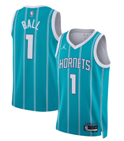 LaMelo Ball Charlotte Hornets teal jersey