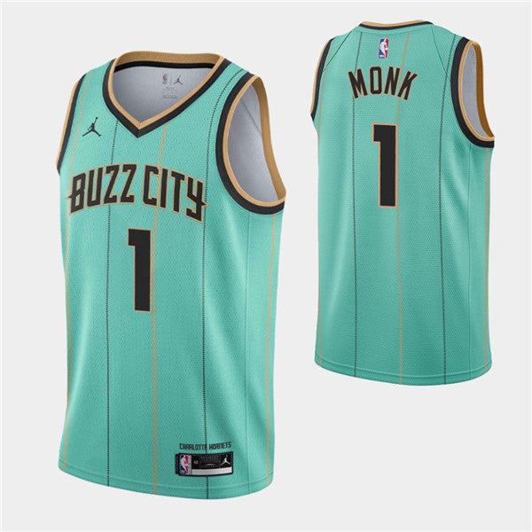 Malik Monk Charlotte Hornets teal jersey