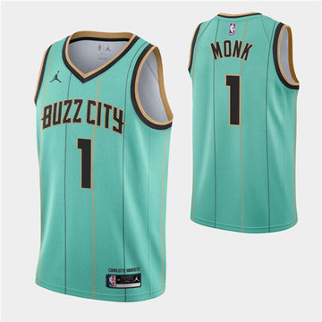 Malik Monk Charlotte Hornets teal jersey