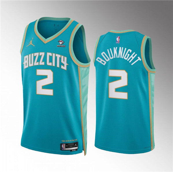 James Bouknight Charlotte Hornets teal City Edition jersey