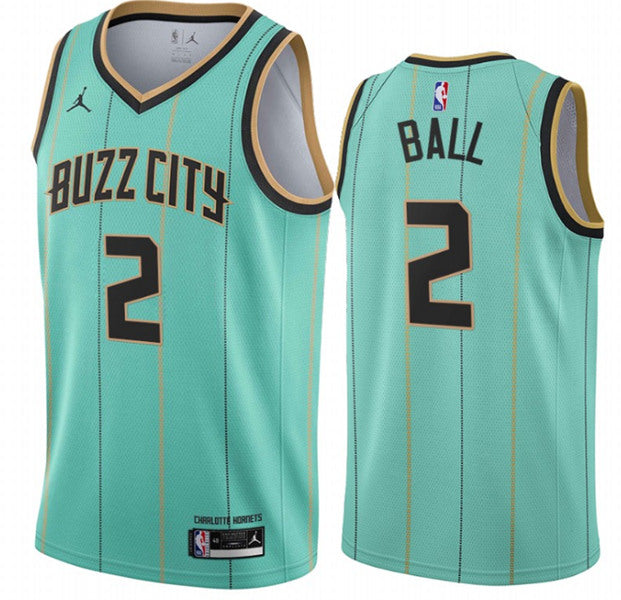 LaMelo Ball Charlotte Hornets teal jersey