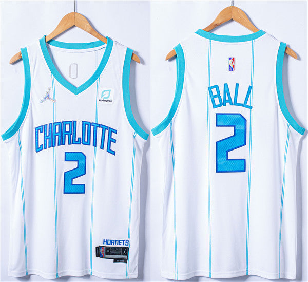 LaMelo Ball Charlotte Hornets white jersey