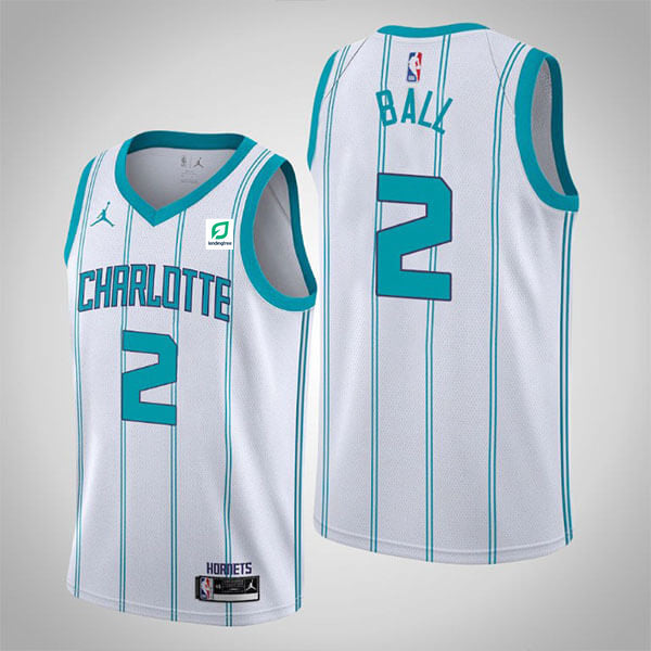 LaMelo Ball Charlotte Hornets white jersey