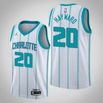 Gordan Hayward Charlotte Hornets white jersey