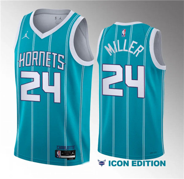 Brandon Miller Charlotte Hornets teal jersey