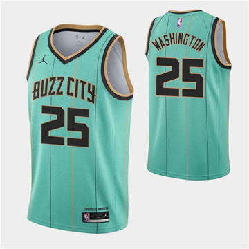 PJ Washington Charlotte Hornets teal jersey
