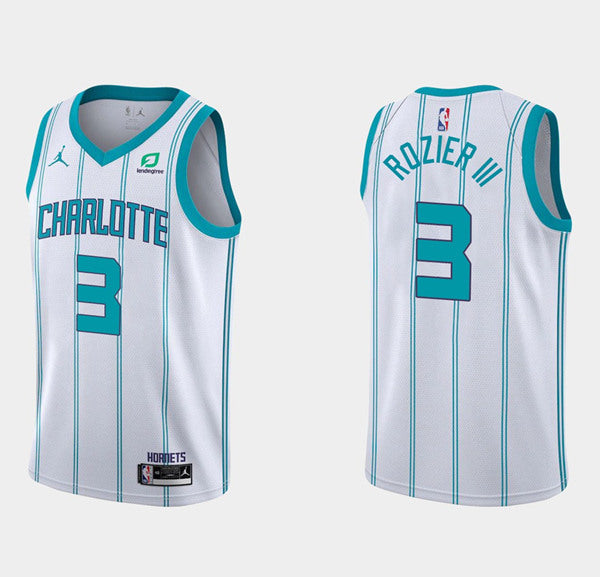 Terry Rozier III Charlotte Hornets white jersey