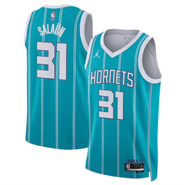 Tidjane Salaun Charlotte Hornets teal jersey