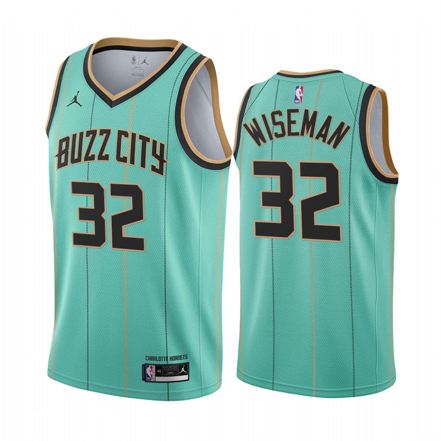 James WisemanTeal Icon Edition Swingman Charlotte Hornets jersey