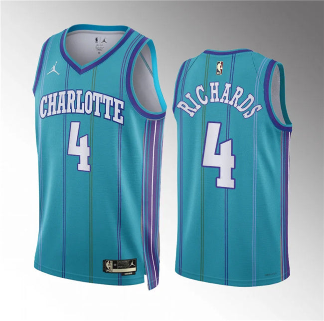 Nick Richards Charlotte Hornets teal Classic jersey