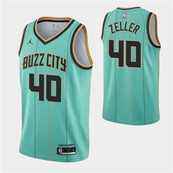 Cody Zeller Charlotte Hornets teal jersey