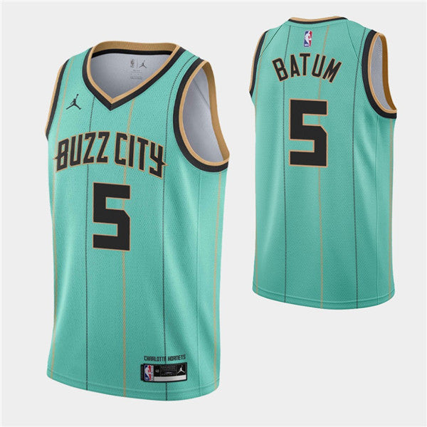 Nicolas Batum Charlotte Hornets teal jersey
