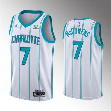 Bryce McGowens Charlotte Hornets white jersey