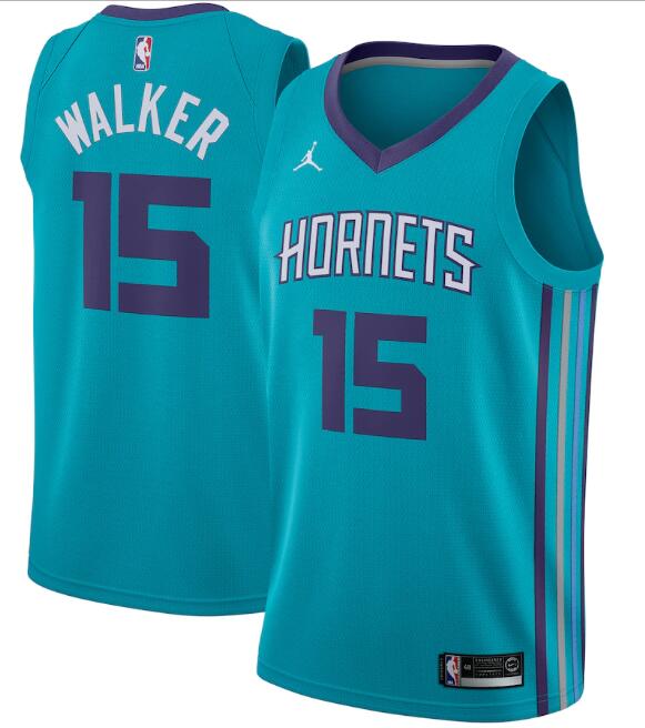 Charlotte Hornets teal jersey