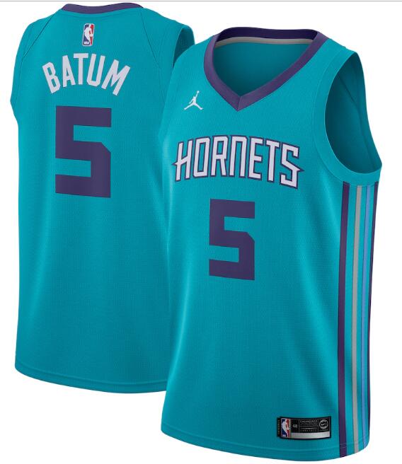 Charlotte Hornets teal jersey