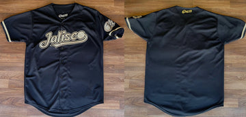 Custom Charros de Jalisco black jersey
