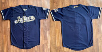 Custom Charros de Jalisco navy jersey