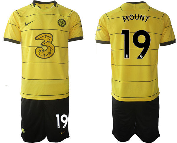 Mason Mount Chelsea yellow Away jersey