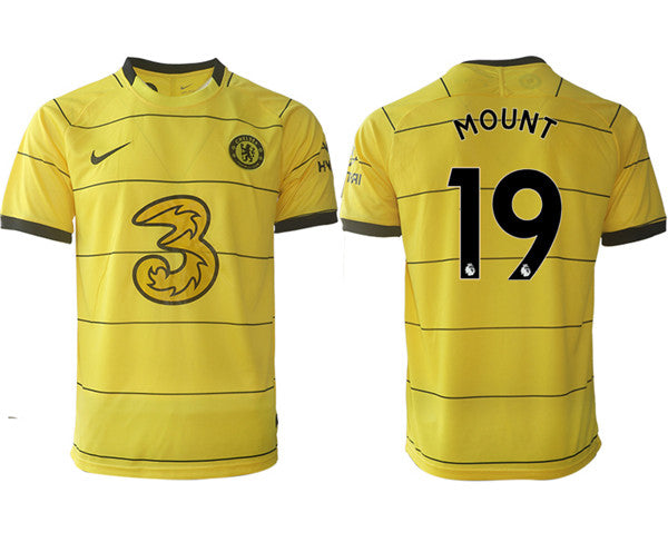 Mason Mount Chelsea yellow Away jersey