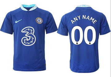 Custom Chelsea blue Home jersey
