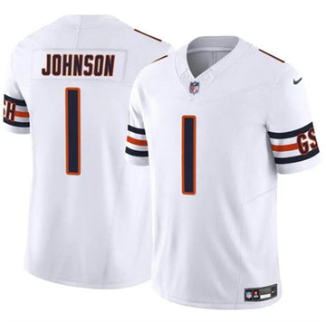 Jaylon Johnson Chicago Bears white FUSE jersey