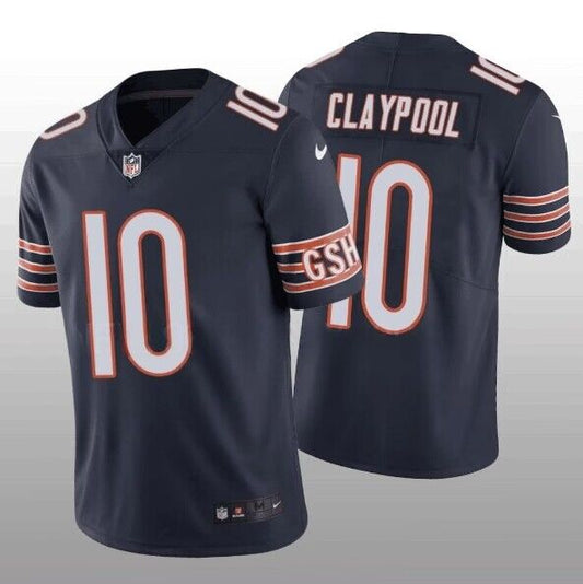 Chicago Bears #10 Chase Claypool Navy Jersey