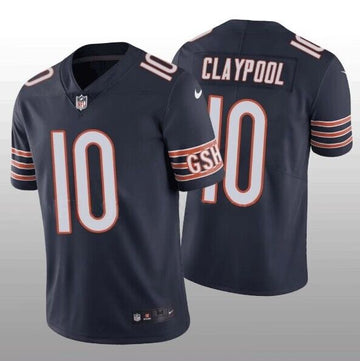 Chase Claypool Chicago Bears navy jersey