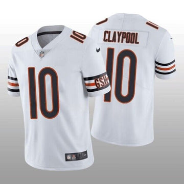 Chase Claypool Chicago Bears white jersey