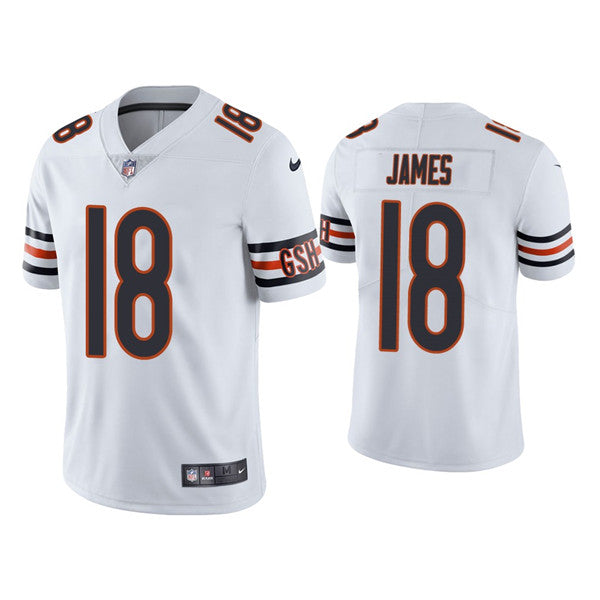 Chicago Bears #18 Jesse James White Jersey