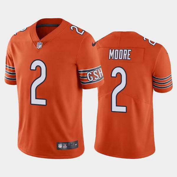 DJ Moore Chicago Bears orange jersey