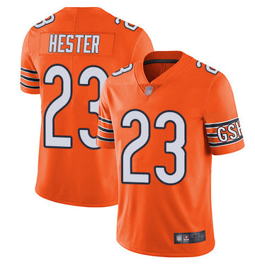 Chicago Bears #23 Devin Hester Orange Jersey