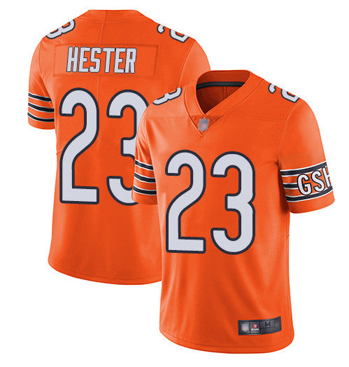 Chicago Bears #23 Devin Hester Orange Jersey