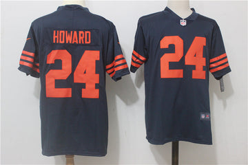 Chicago Bears #24 Jordan Howard Navy Blue Alternate Jersey