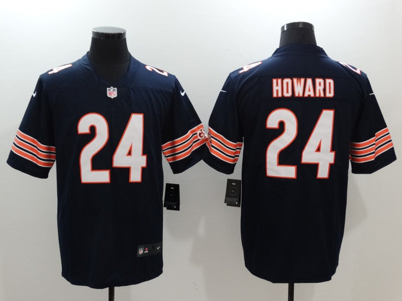 Chicago Bears #24 Jordan Howard Navy Player Jersey