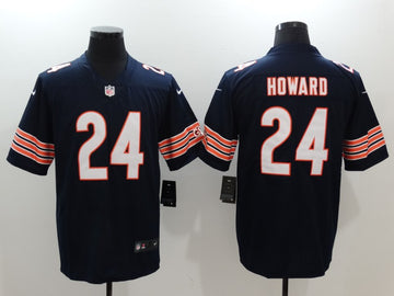 Chicago Bears #24 Jordan Howard Navy Player Jersey