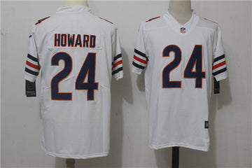 Chicago Bears #24 Jordan Howard White Jersey