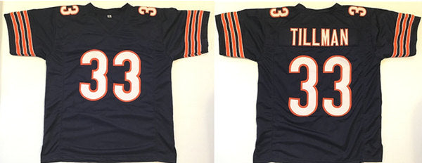 Chicago Bears #33 Charles Tillman Blue Jersey