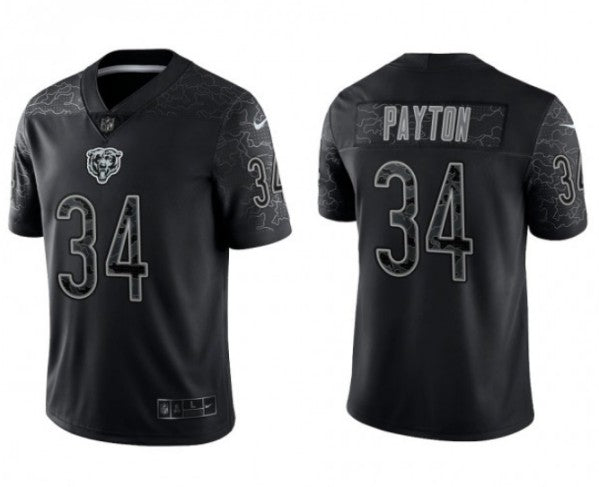 Walter Payton Chicago Bears black jersey