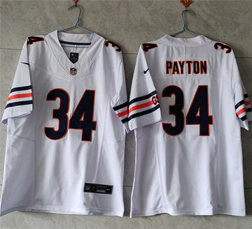 Walter Payton Chicago Bears white FUSE jersey