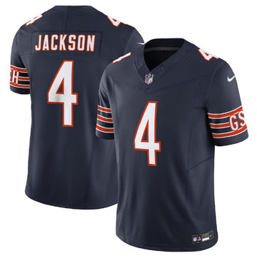 Eddie Jackson Chicago Bears navy FUSE jersey