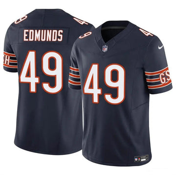 Tremaine Edmunds Chicago Bears navy FUSE jersey